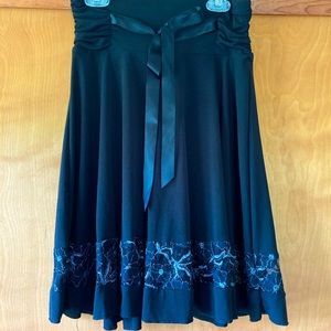 Joe Benbasset Juniors Black Skirt